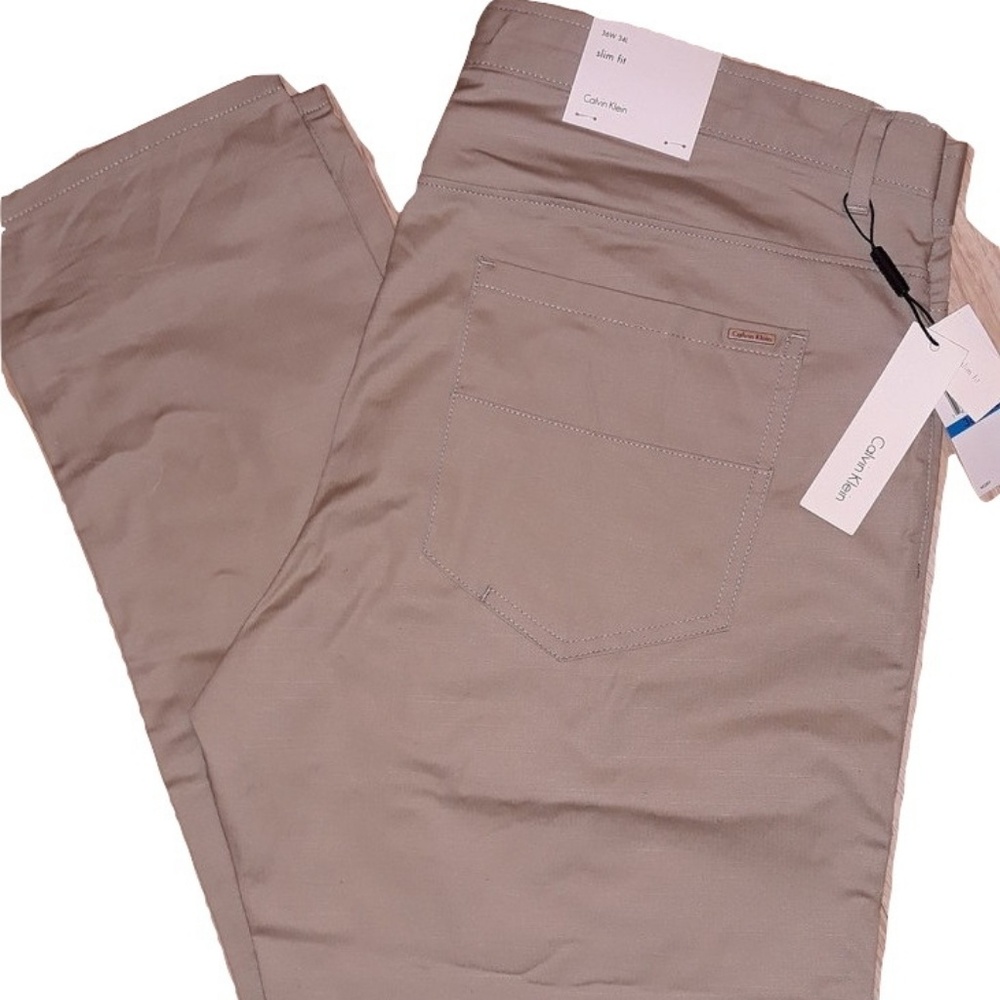 🔥NEW CALVIN KLEIN MENS SLIM FIT PANTS NWT🔥